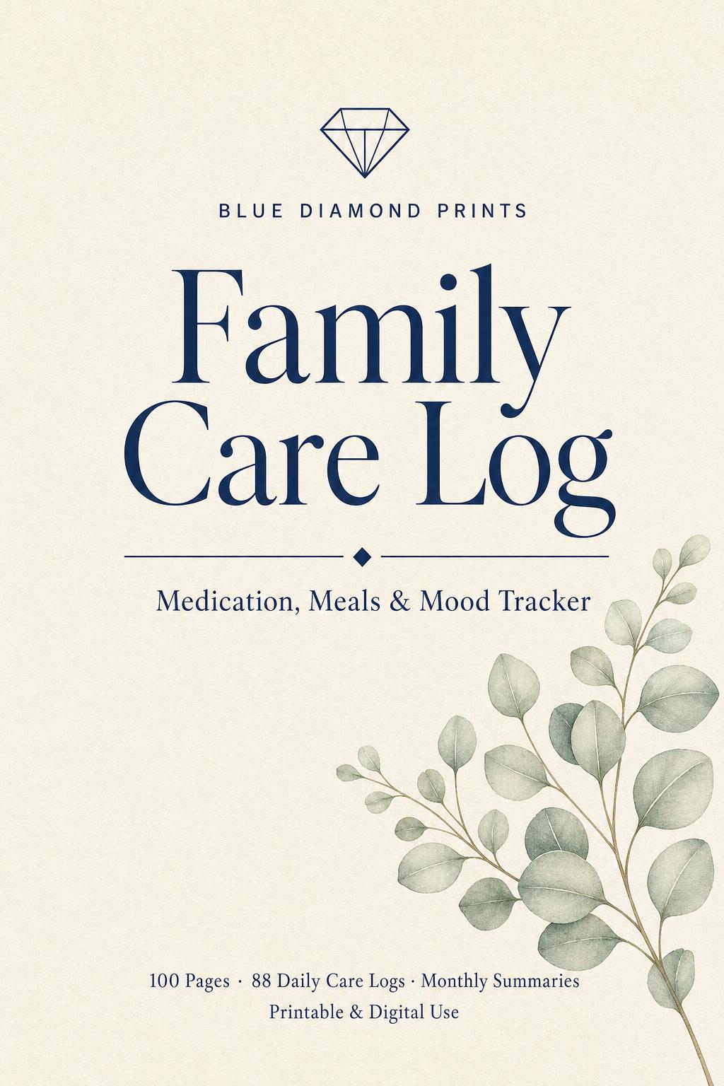 Cover of Family Care Log